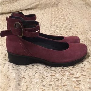 Dansko ankle strap shoes
